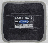 Пластир кордовий RX 19 110x115 мм BESTPATCH