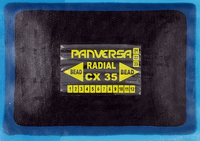 Пластир радіальный СХ35 121х172 мм 4 ш/к PANVERSA